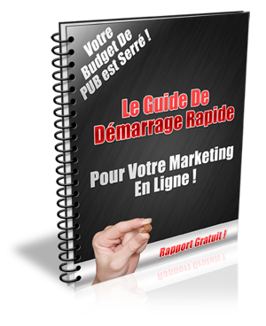 guide démarrage rapide pour votre marketing en ligne